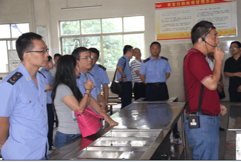 赣州市市场和质量监督管理局领导一行莅临金环公司指导工作