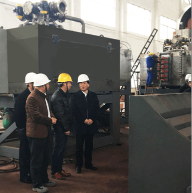 省安全巡视组到金环磁选检查指导