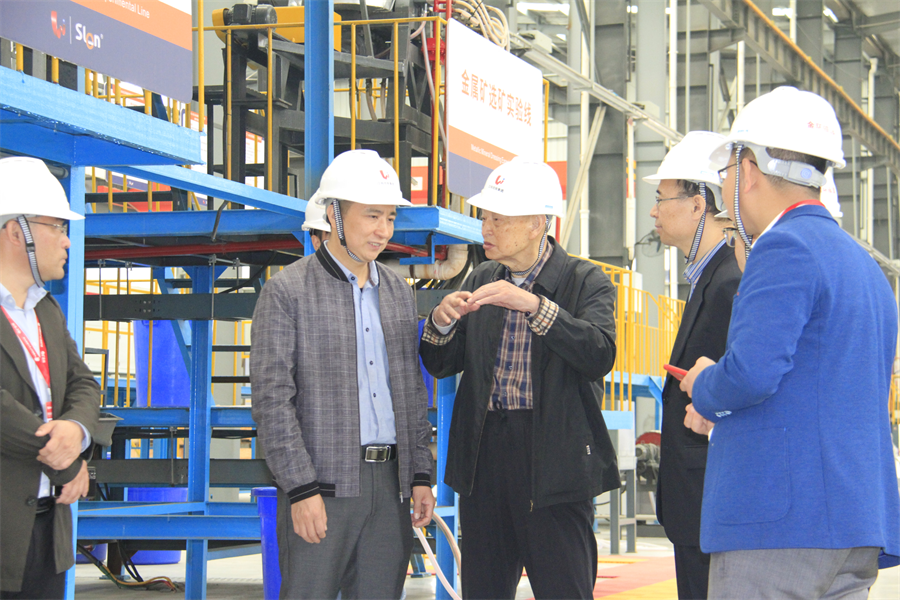 宋振骐院士一行赴赣州金环磁选科技装备股份有限公司走访座谈